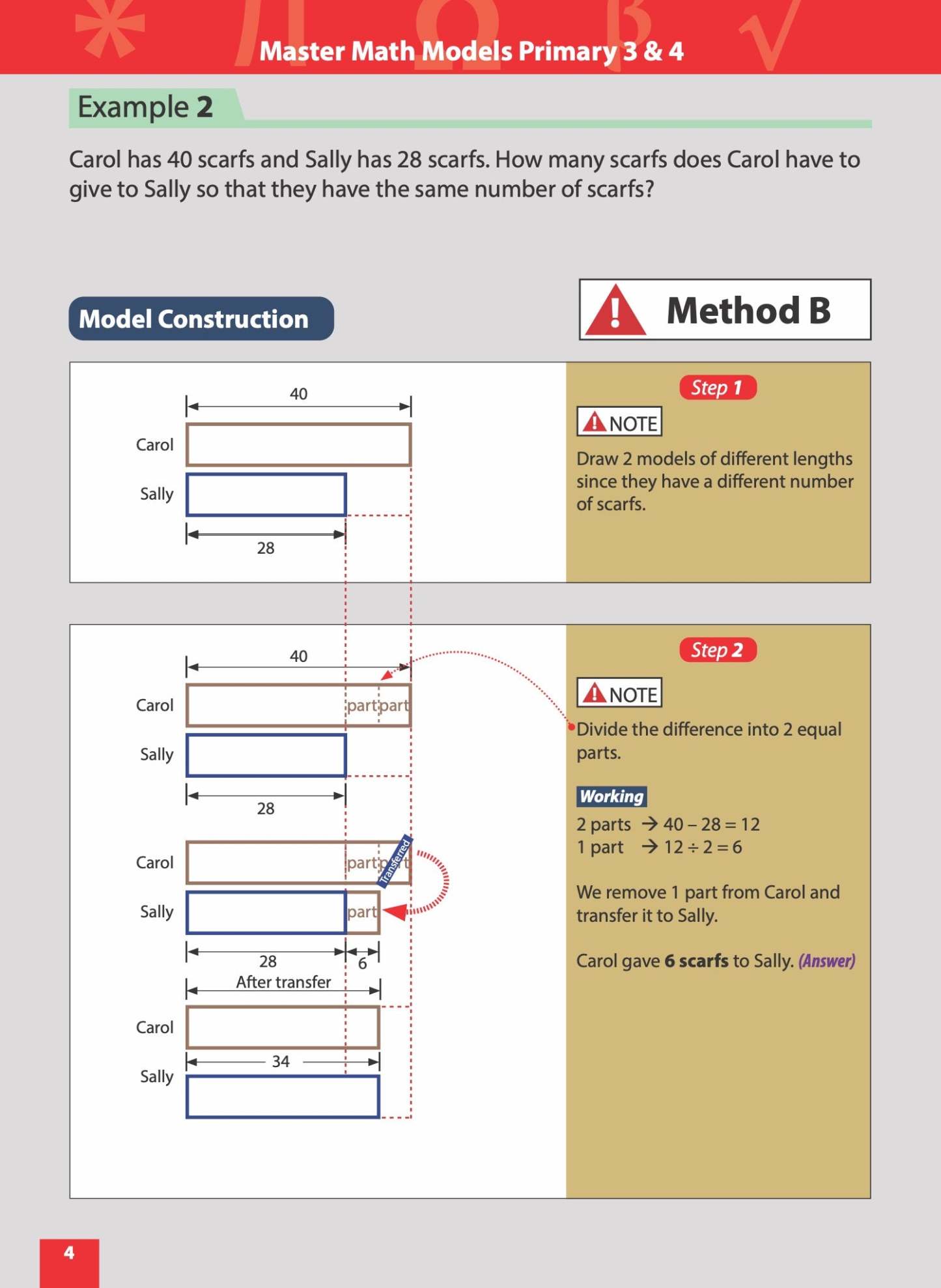 Master Math Models Primary 3 & 4 Book 2  Whole Numbers 2