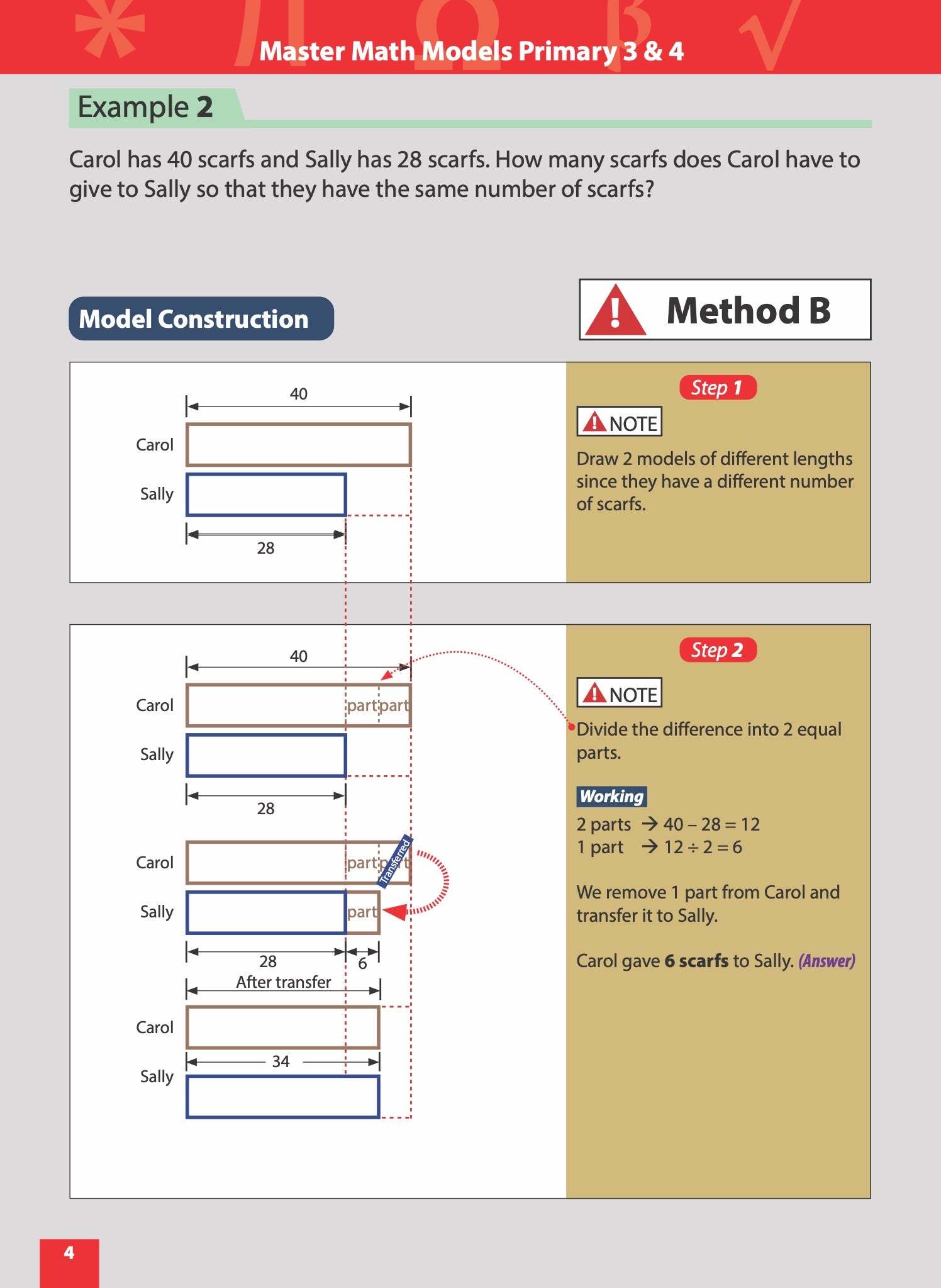 Master Math Models Primary 3 & 4 Book 2  Whole Numbers 2