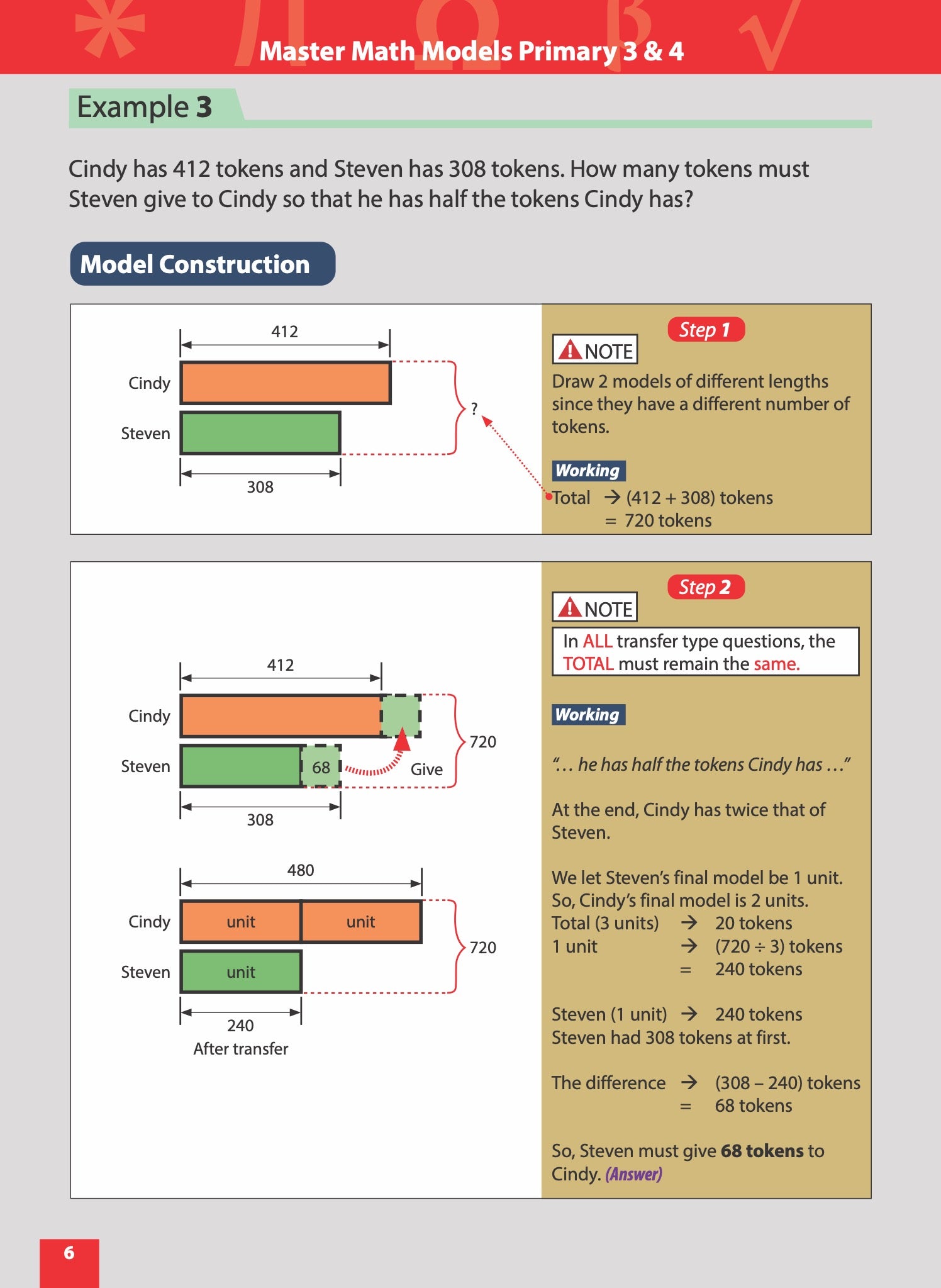 Master Math Models Primary 3 & 4 Book 2  Whole Numbers 2