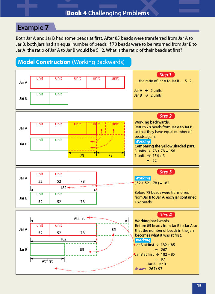 Master Math Models Primary 5 & 6 Book 4  Challenging Problems