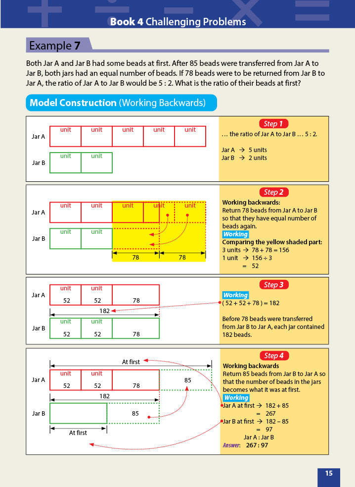 Master Math Models Primary 5 & 6 Book 4  Challenging Problems