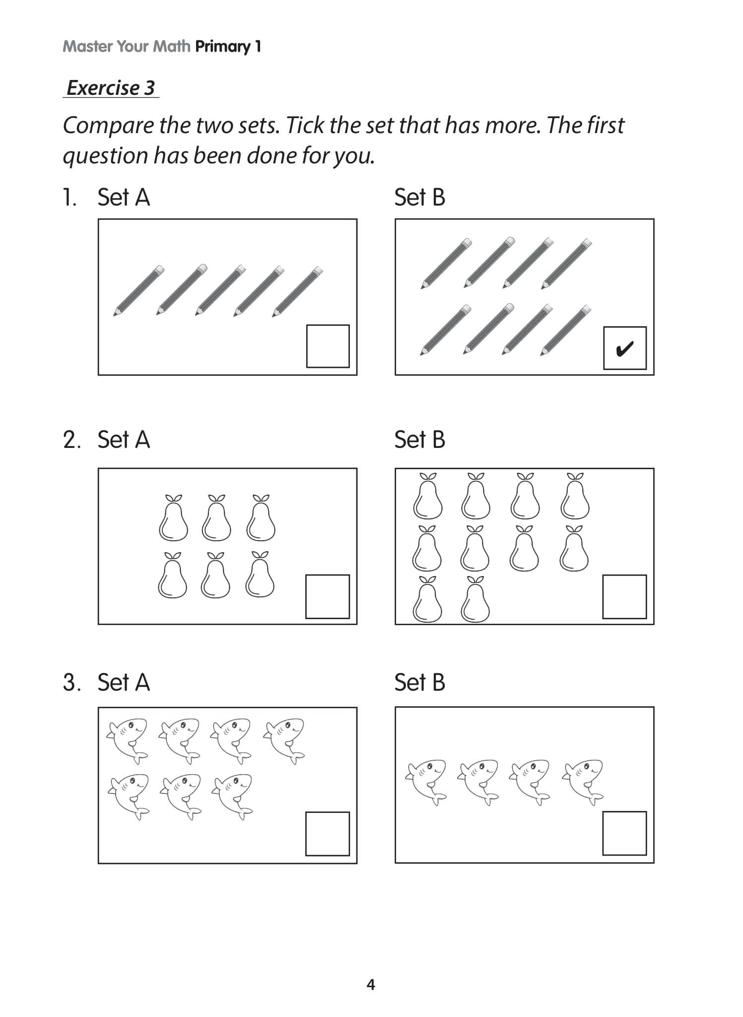 Master Your Math Primary 1