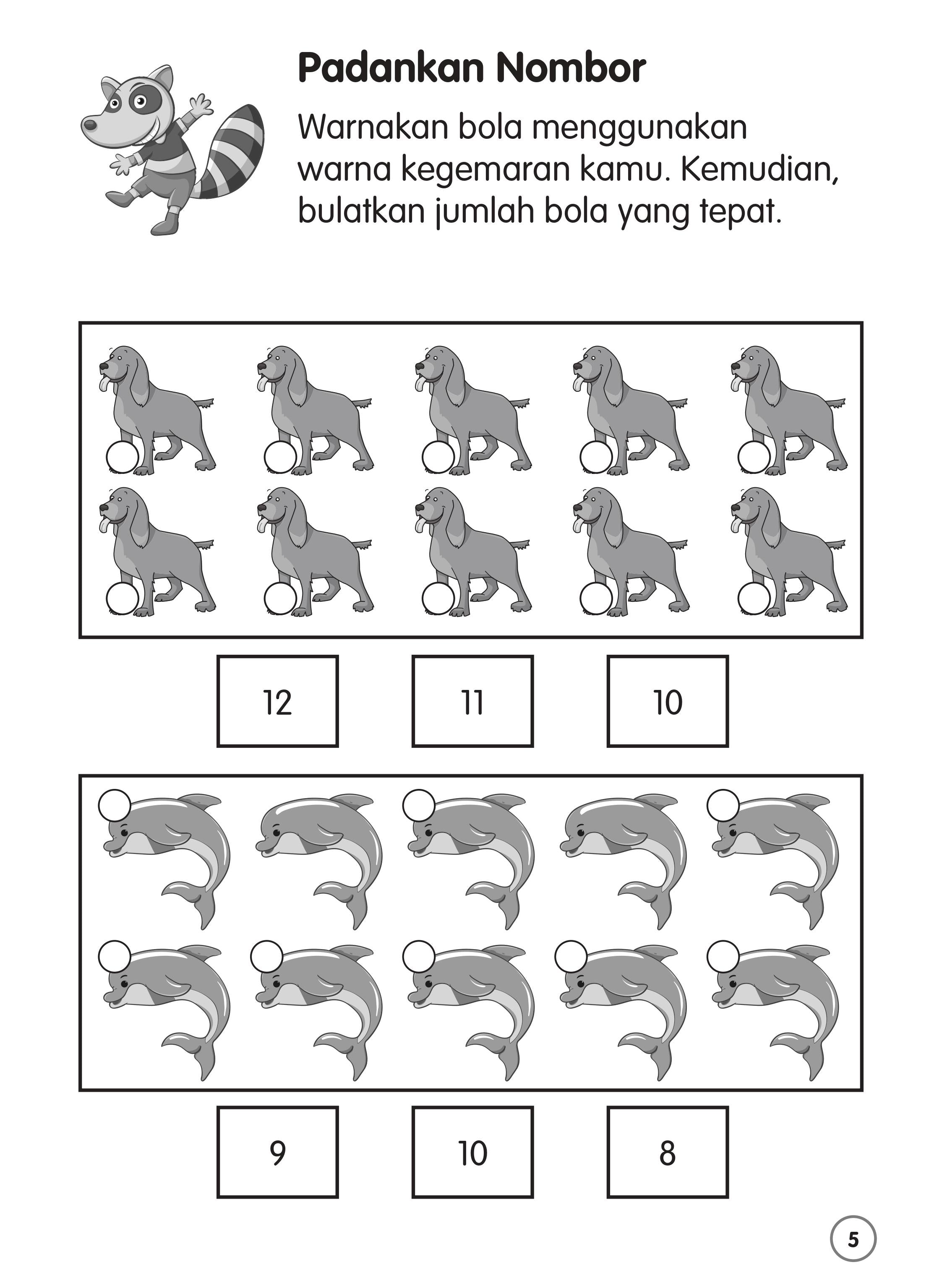 Mengenali Nombor Matematik Awal Prasekolah