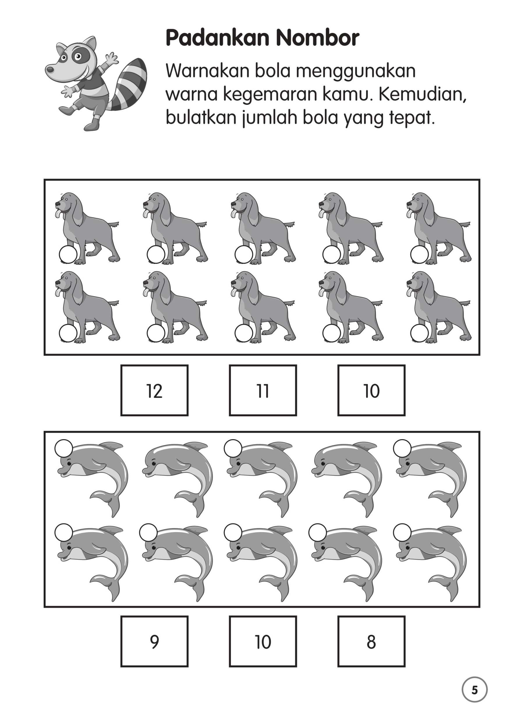 Mengenali Nombor Matematik Awal Prasekolah