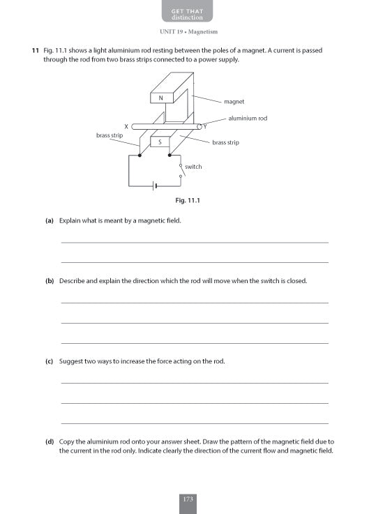 O-Level Revision Guide Science Physics Practice Questions by Topic