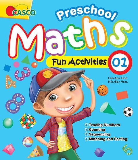 Preschool Maths Fun Activities (Book 1 to 4)