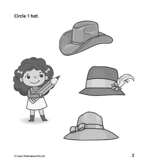 Preschool Maths Fun Activities (Book 1 to 4)