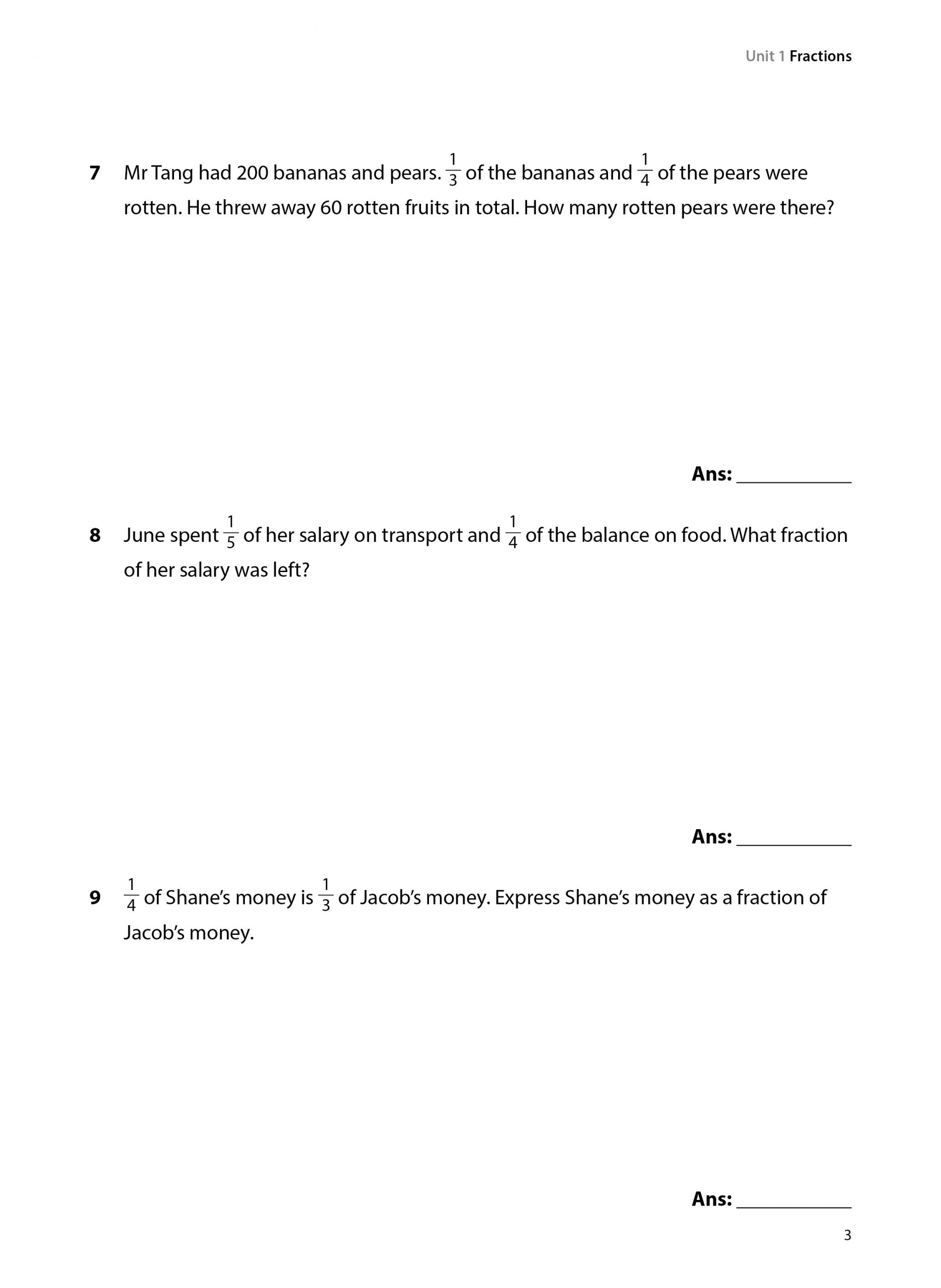 PSLE Mathematics Critical Thinking Practice In Challenging Problem Sums