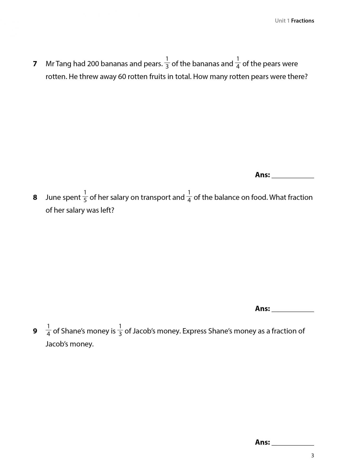 PSLE Mathematics Critical Thinking Practice In Challenging Problem Sums