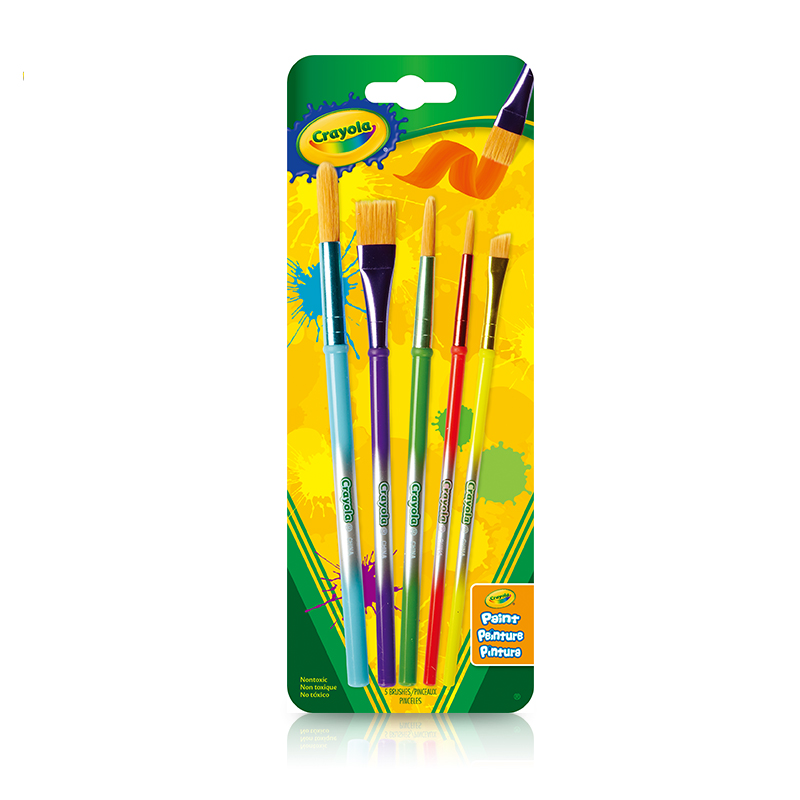 Crayola Paint Brush Set (5 Brushes)