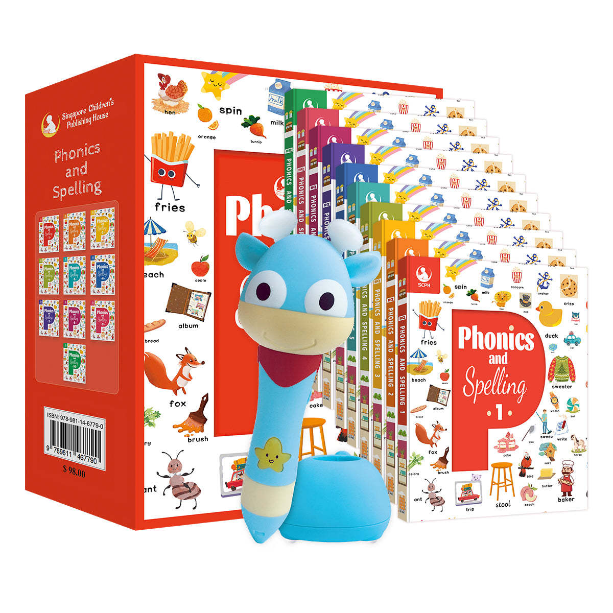 Phonics and Spelling Box Set, with i-Pen
