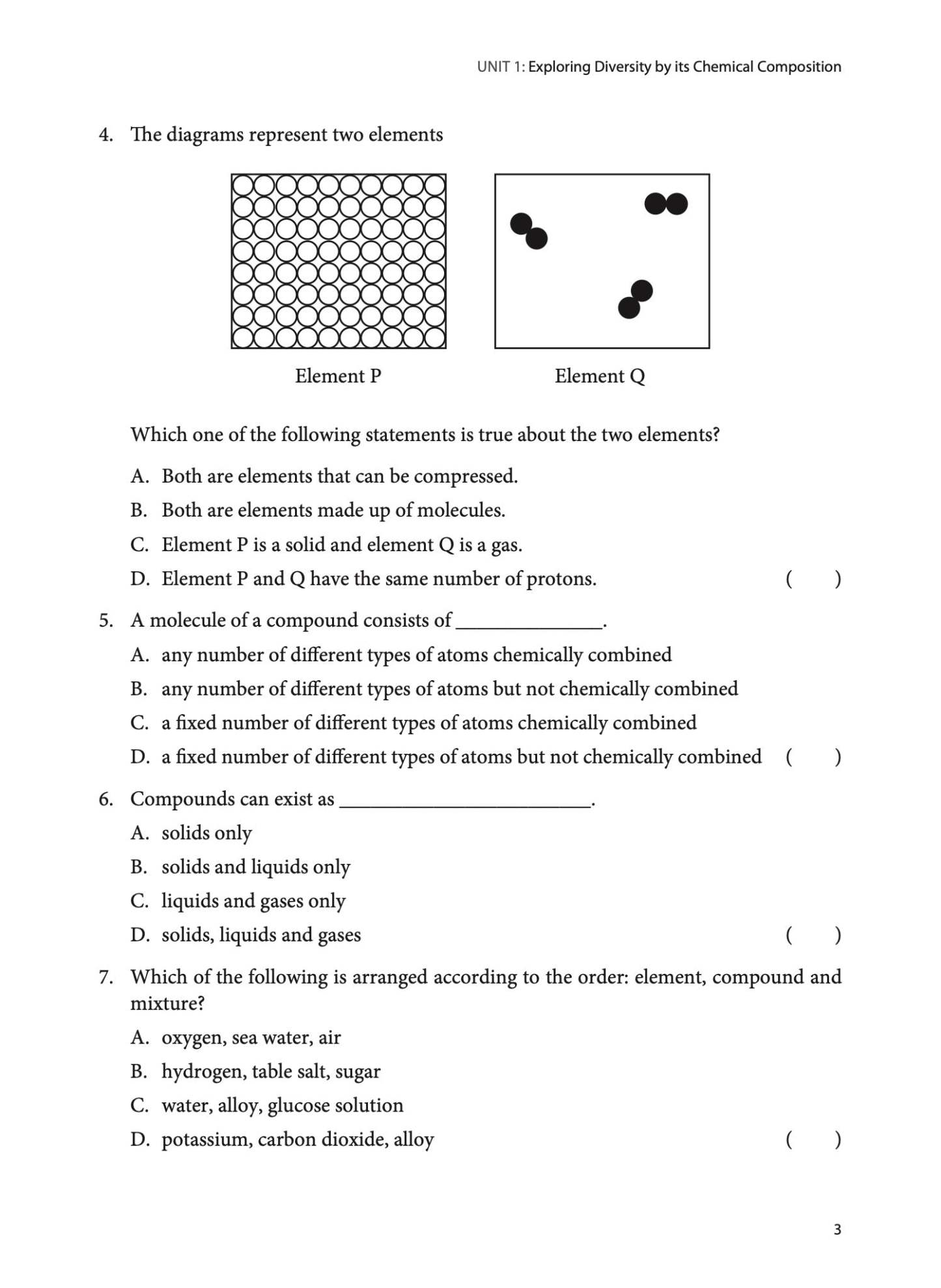 Practice Makes Perfect Lower Secondary Science Chemistry