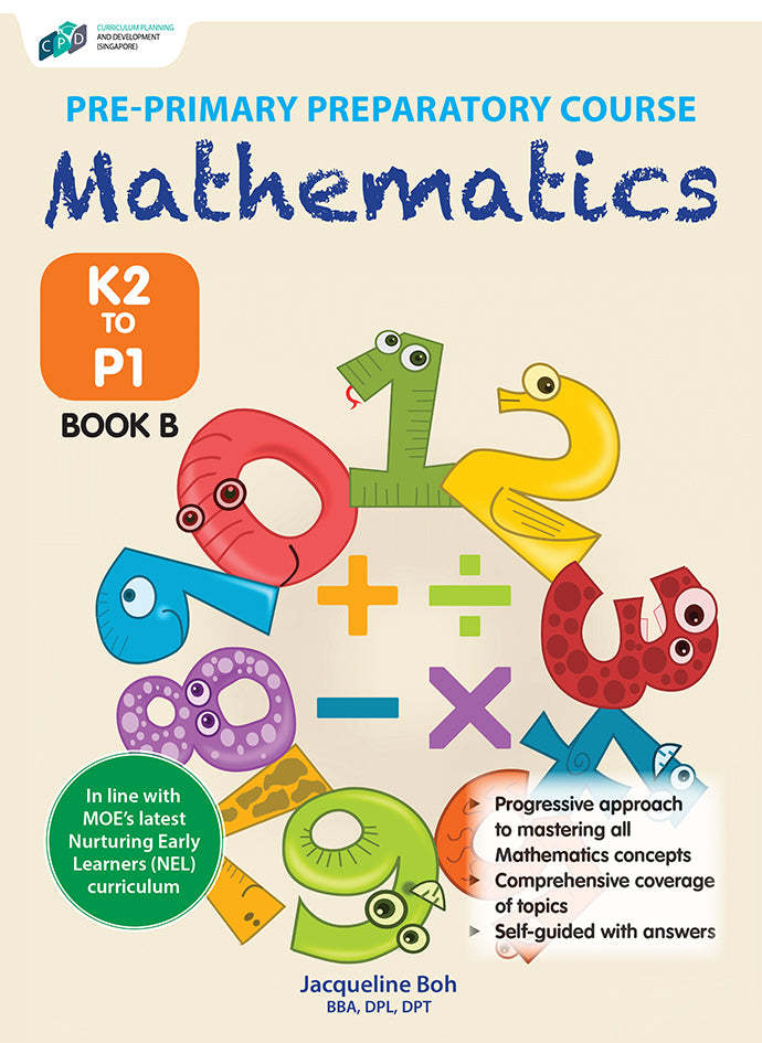Pre-Primary Preparatory Course Mathematics K2 to P1 Book B