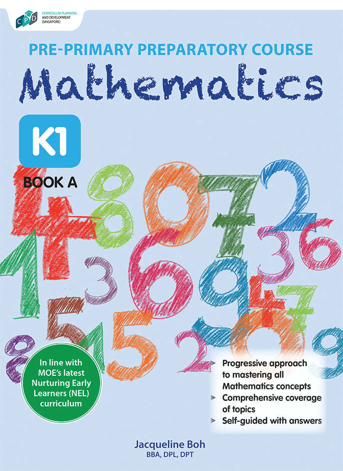 Pre-primary Preparatory Course Mathematics K1 Book A