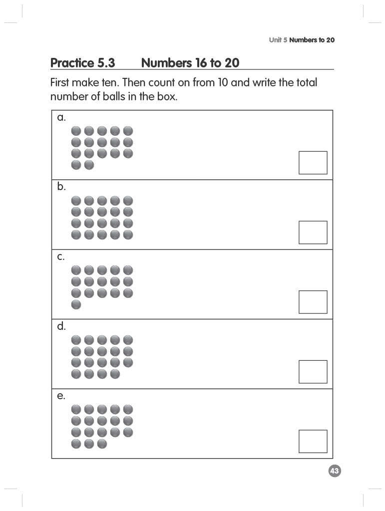 Pre-primary Preparatory Course Mathematics K1 Book B