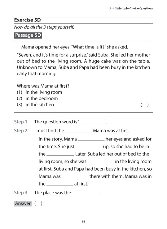 Primary 1 English: Mastering Comprehension (Open-Ended) Skills
