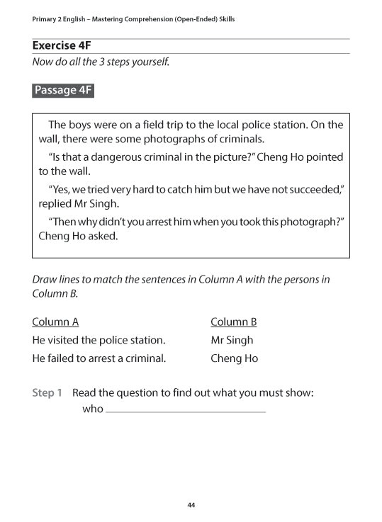 Primary 2 English: Mastering Comprehension (Open-Ended) Skills