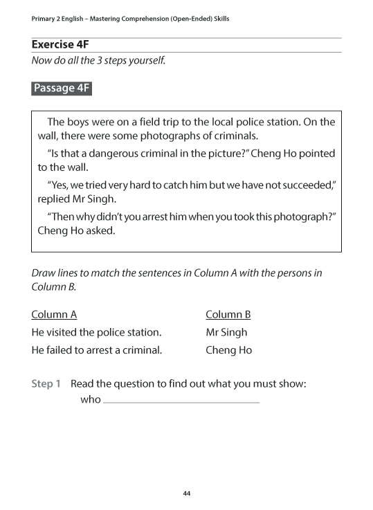 Primary 2 English: Mastering Comprehension (Open-Ended) Skills