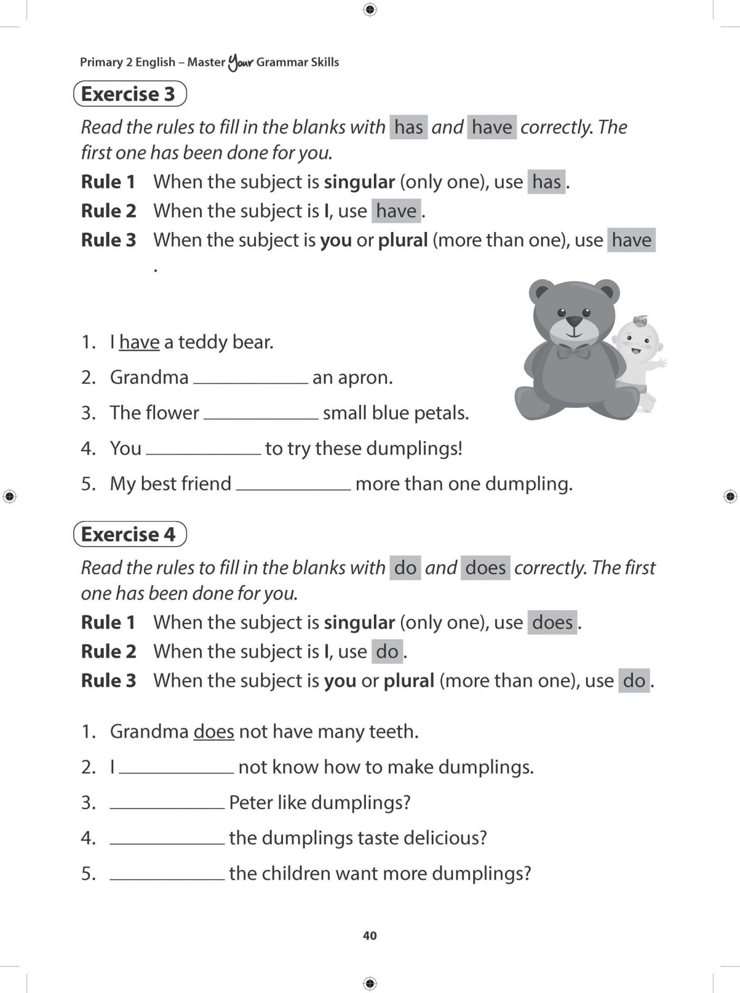 Primary 2 English Master Your Grammar Skills