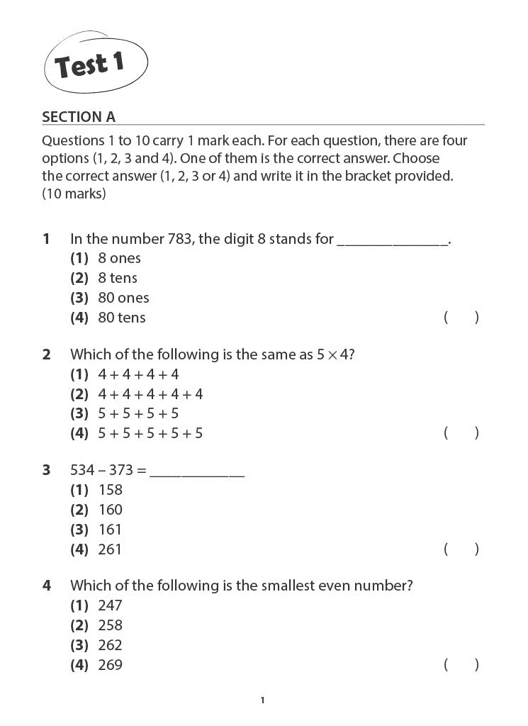 Primary 2 Mathematics Practice Papers Second Edition