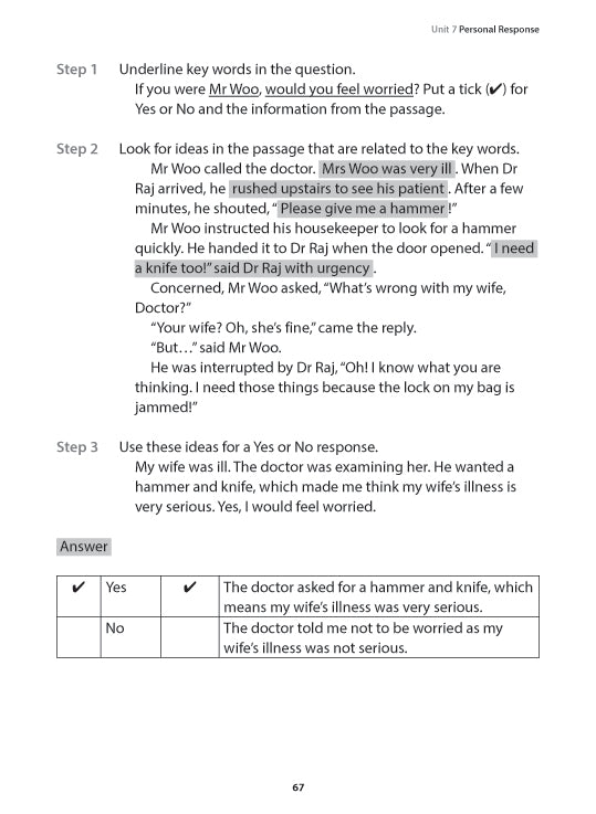 [PRE-ORDER] - Primary 3 English: Mastering Comprehension (Open-Ended) Skills