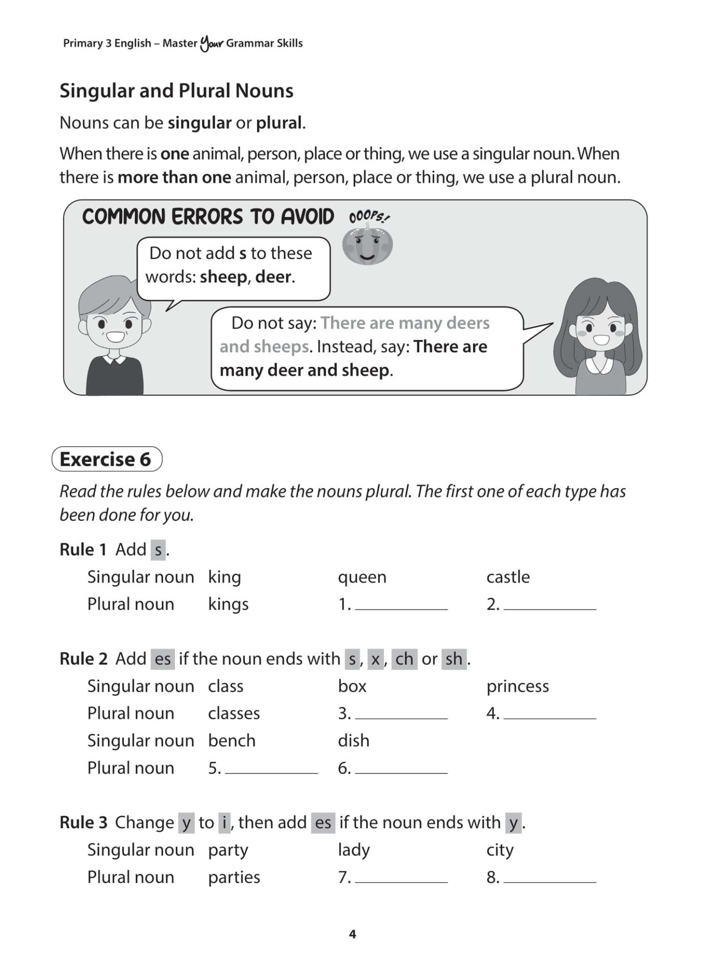 Primary 3 English Master Your Grammar Skills