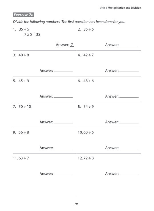 Primary 3 Mathematics  Mastering Mathematics