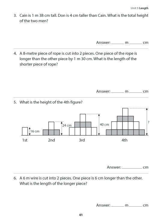 Primary 3 Mathematics  Mastering Mathematics