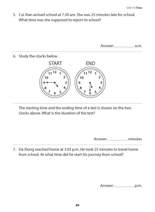 Primary 3 Mathematics  Mastering Mathematics