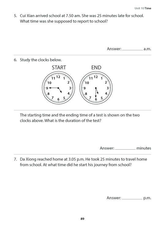 Primary 3 Mathematics  Mastering Mathematics