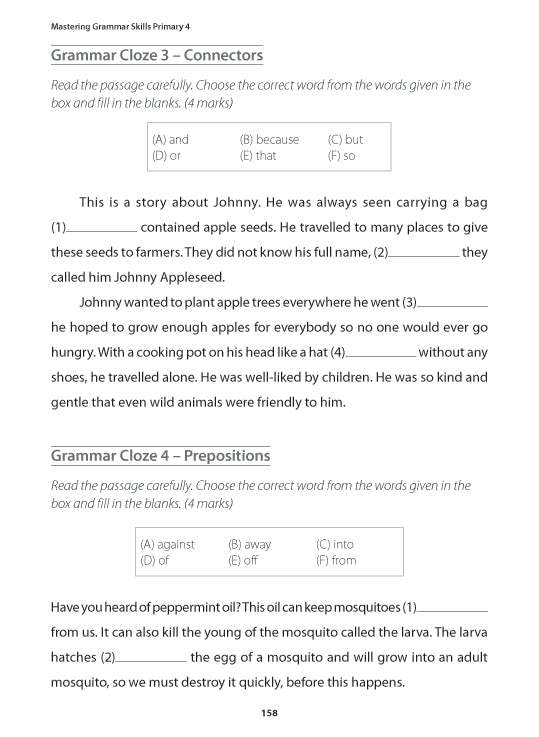 Primary 4 English: Mastering Grammar Skills