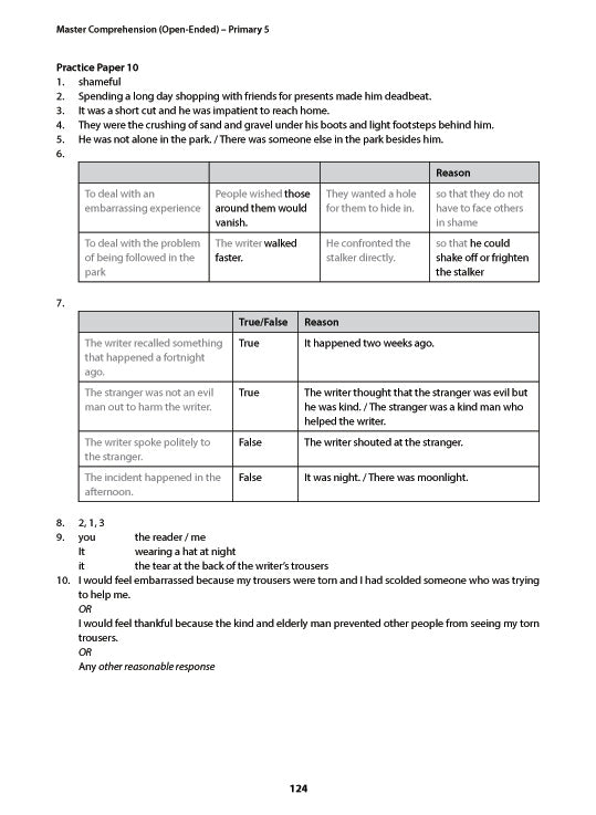 [PRE-ORDER] - Primary 5 English: Master Comprehension (Open-Ended)