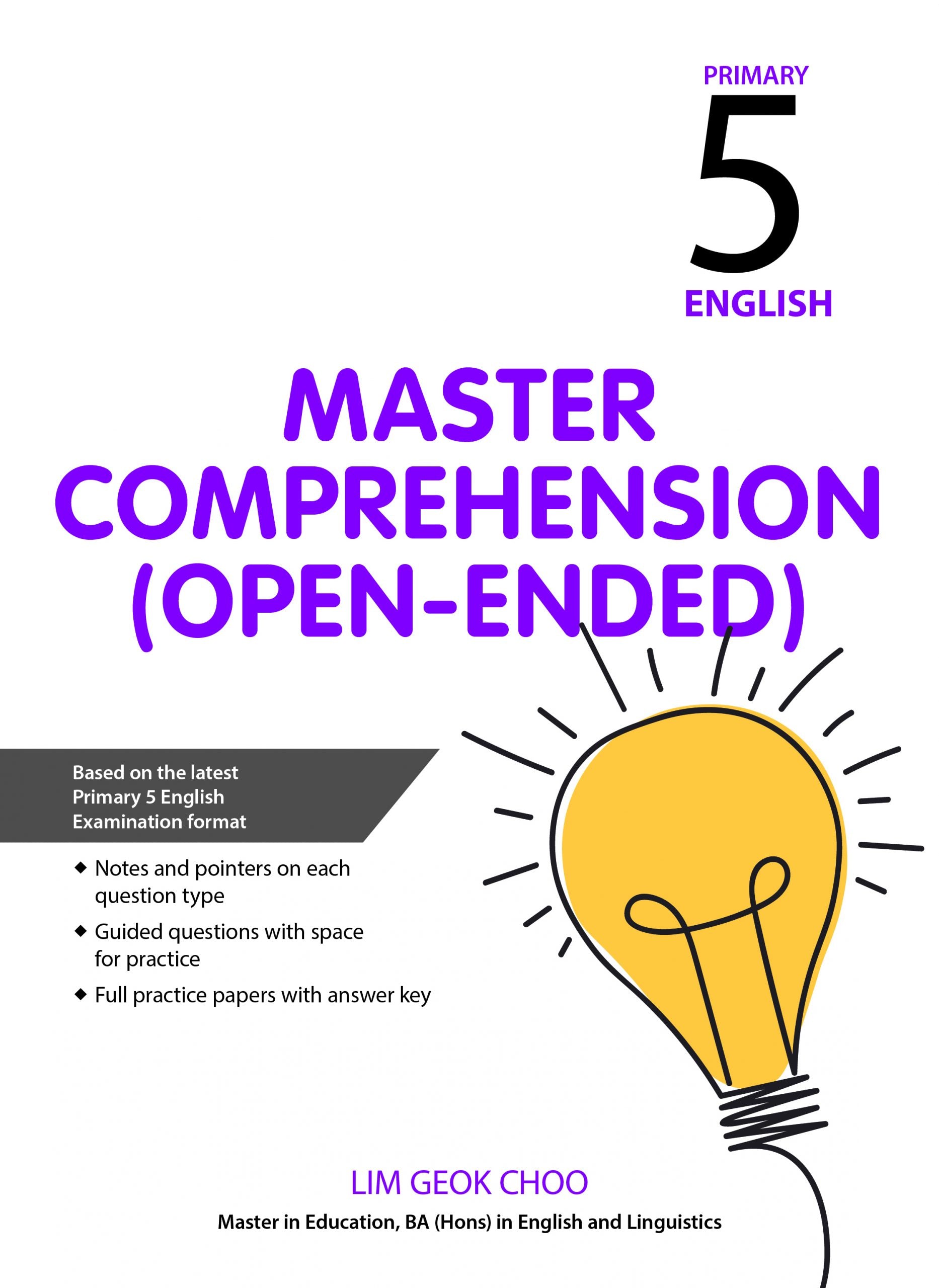[PRE-ORDER] - Primary 5 English: Master Comprehension (Open-Ended)