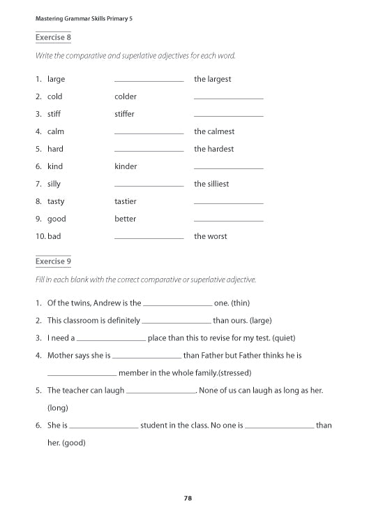 Primary 5 English: Mastering Grammar Skills