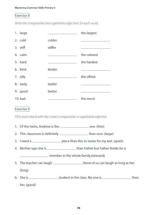 Primary 5 English: Mastering Grammar Skills