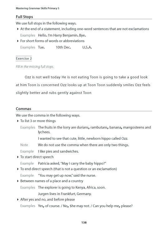 Primary 5 English: Mastering Grammar Skills