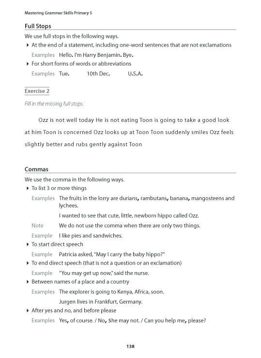 Primary 5 English: Mastering Grammar Skills