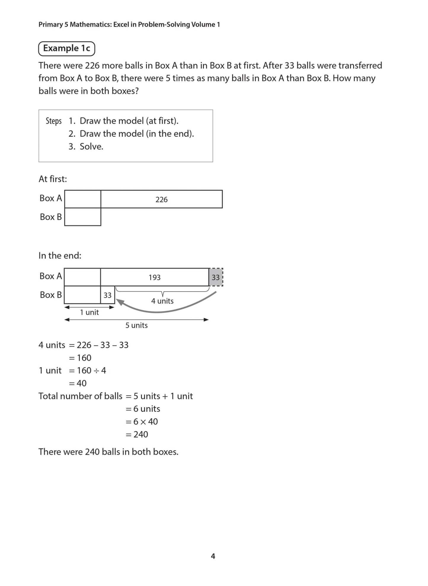 Primary 5 Mathematics Excel in Problem-Solving Volume 1