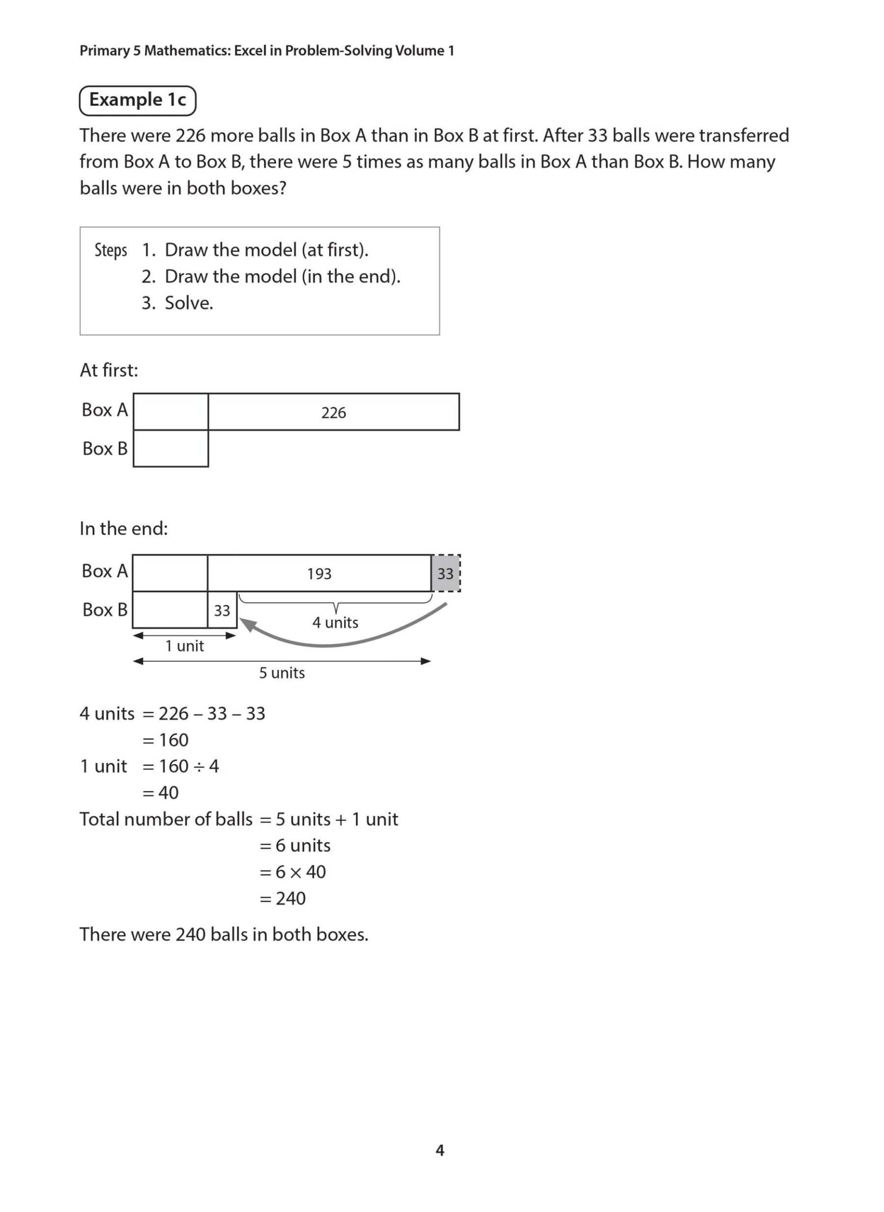 Primary 5 Mathematics Excel in Problem-Solving Volume 1