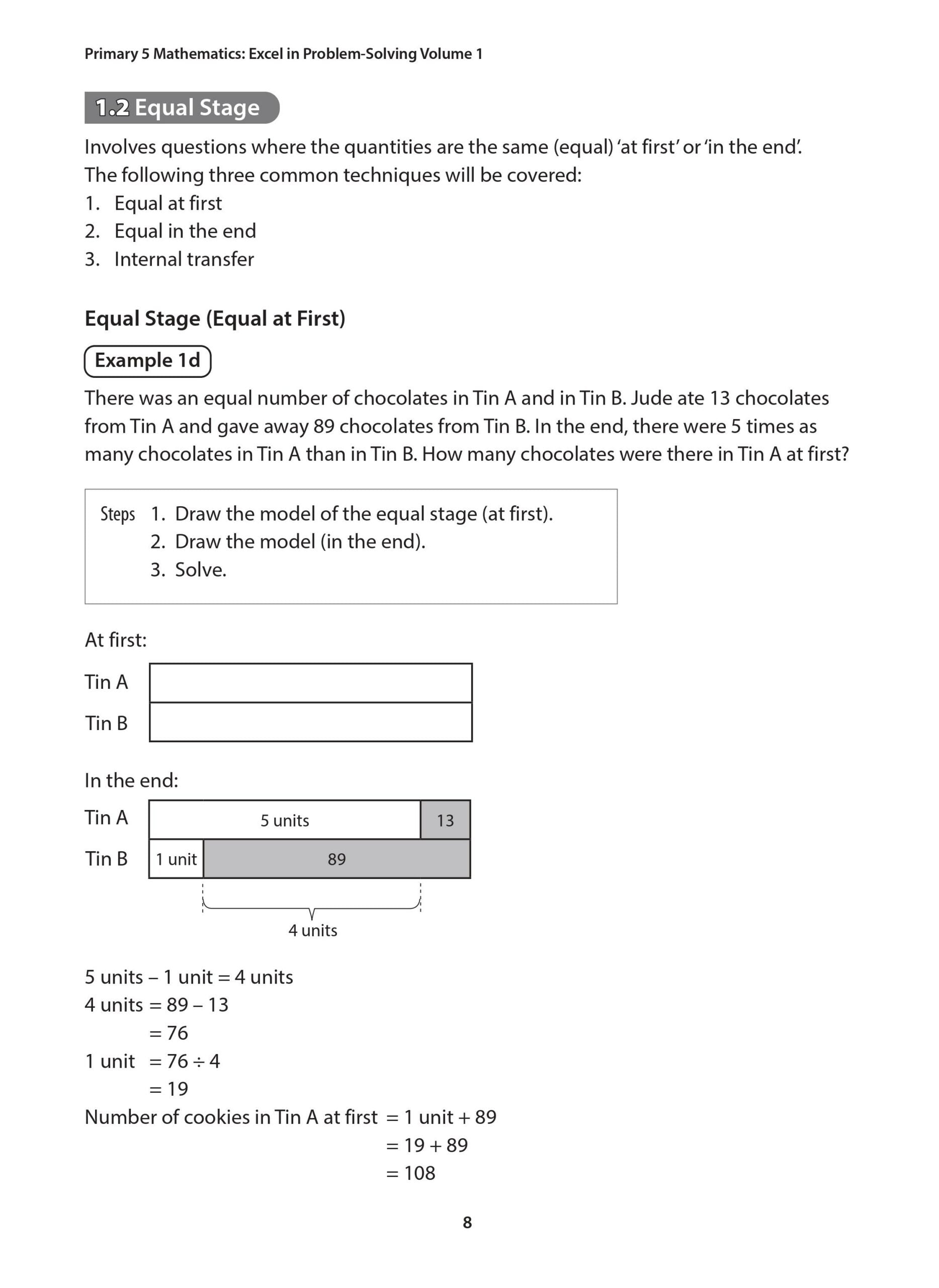 Primary 5 Mathematics Excel in Problem-Solving Volume 1