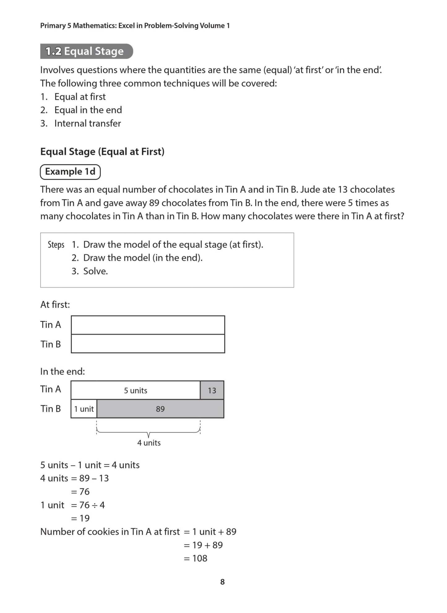 Primary 5 Mathematics Excel in Problem-Solving Volume 1