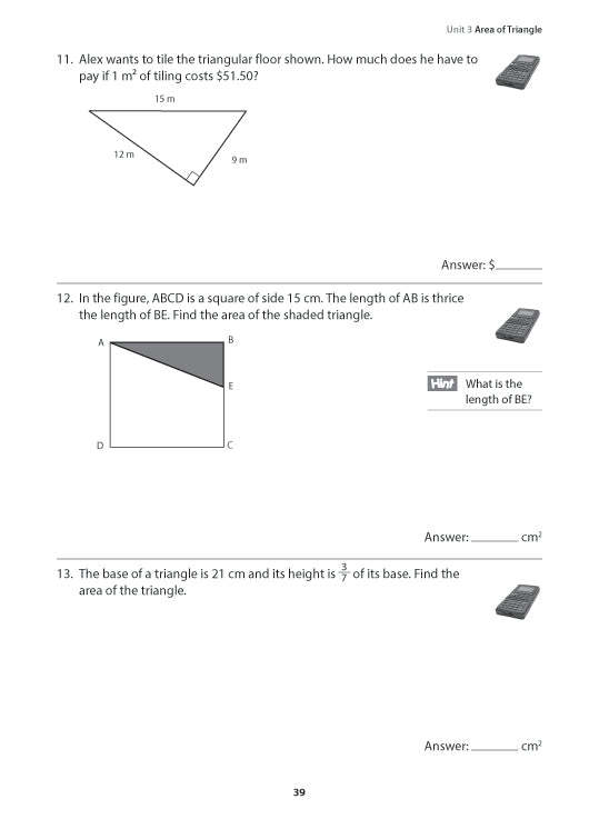 Primary 5 Mathematics Revision Exercises