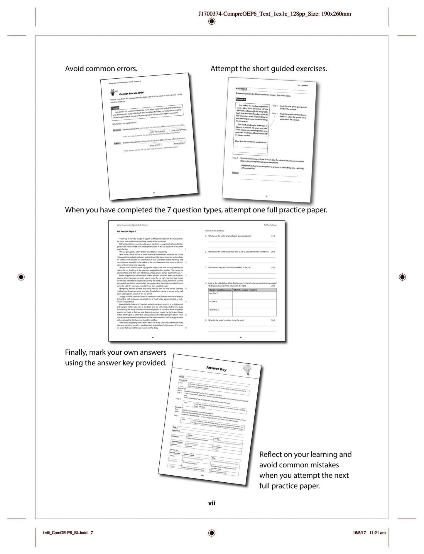 Primary 6 English: Master Comprehension (Open-Ended)