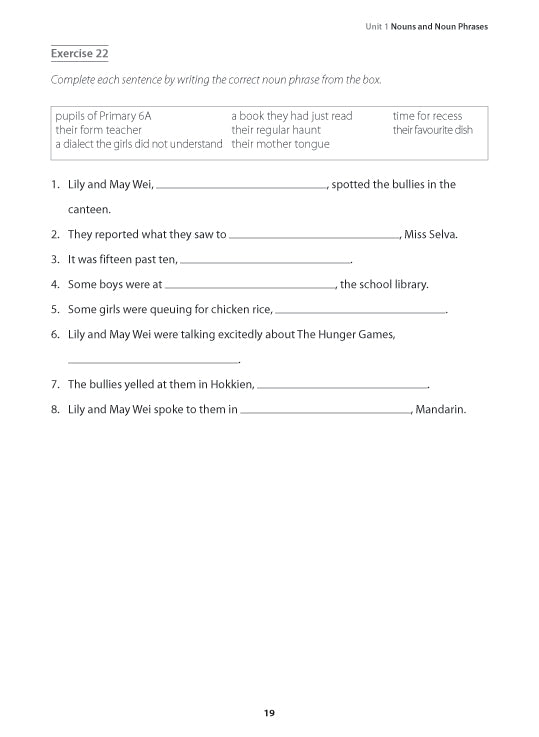 Primary 6 English: Mastering Grammar Skills