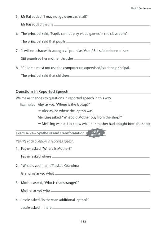 Primary 6 English: Mastering Grammar Skills