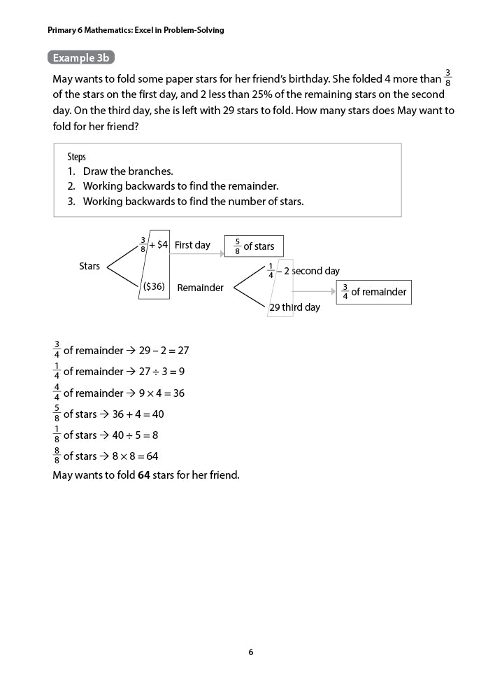 Primary 6 Mathematics Excel in Problem-Solving