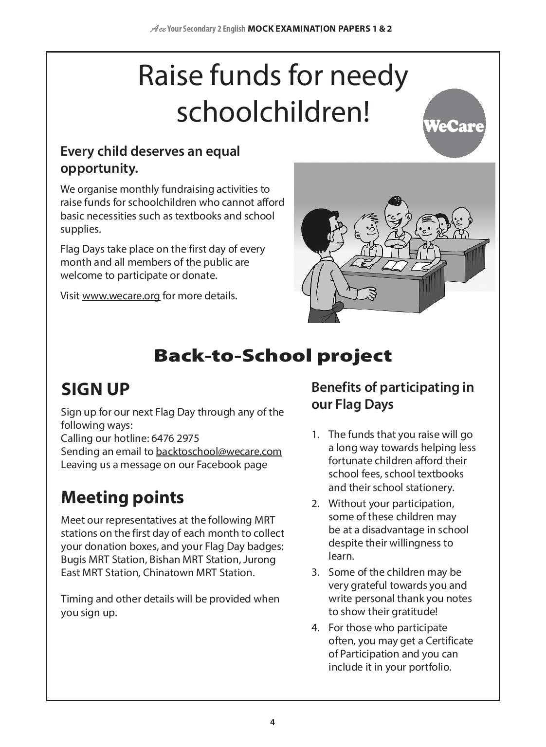 Ace Your Secondary 2 English Mock Examination Papers 1 & 2