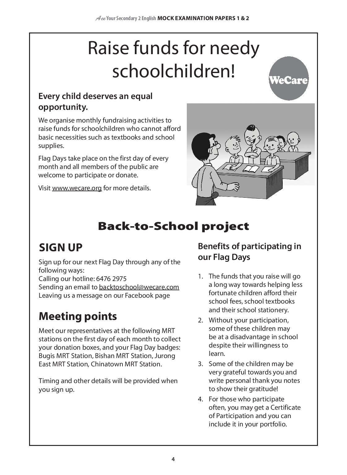 Ace Your Secondary 2 English Mock Examination Papers 1 & 2