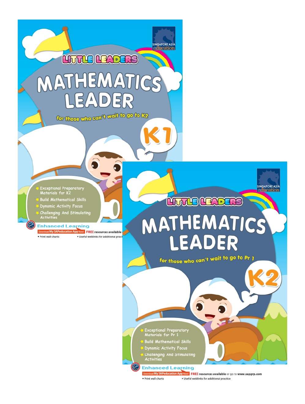 Little Leaders Maths Series - K1 & K2 Set