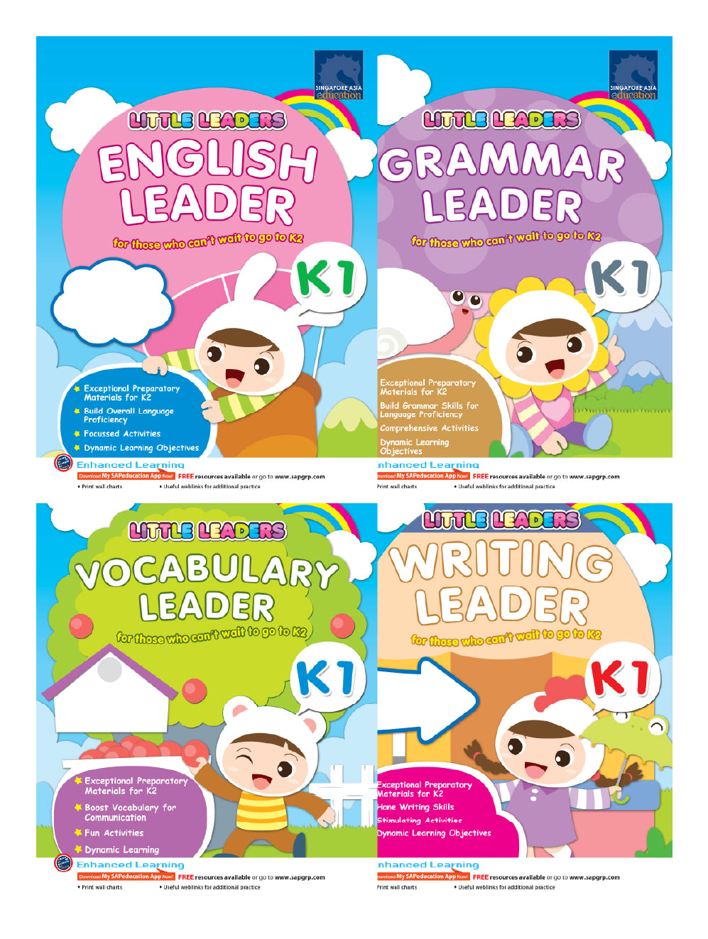 Little Leaders English Series - K1 Set